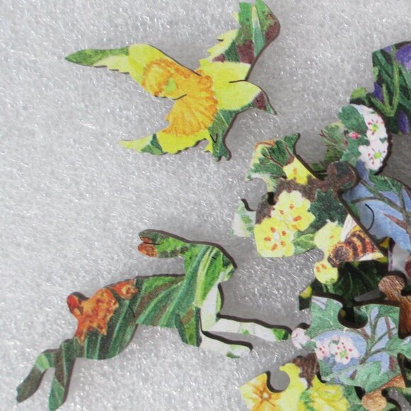 WENTWORTH WOODEN PUZZLE - SPRING HEDGEROW - Picture 1 of 12